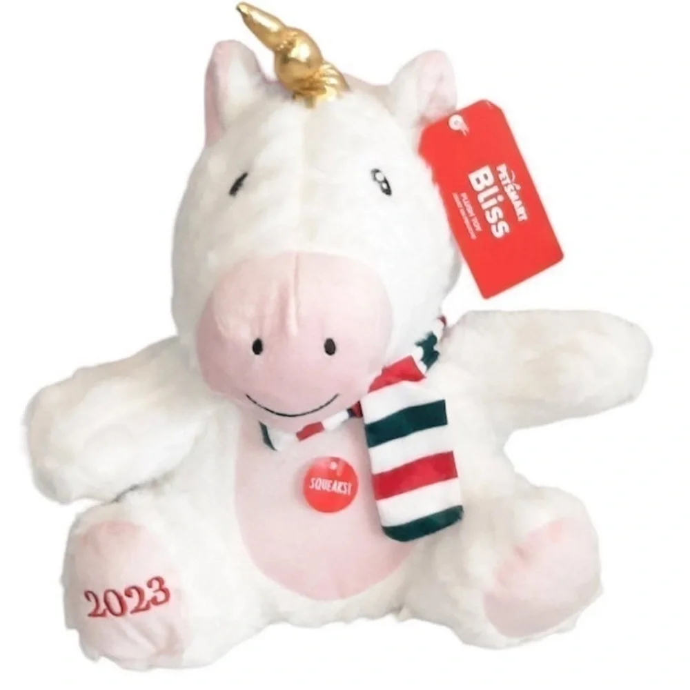 PetSmart Bliss plush squeaky toy new with tags